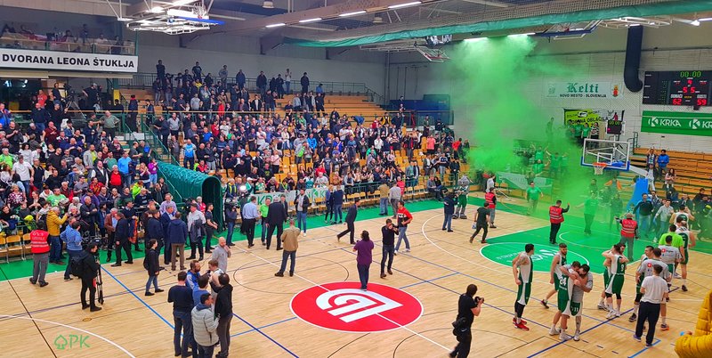 Krka - Petrol Olimpija - Foto Peter Klinc